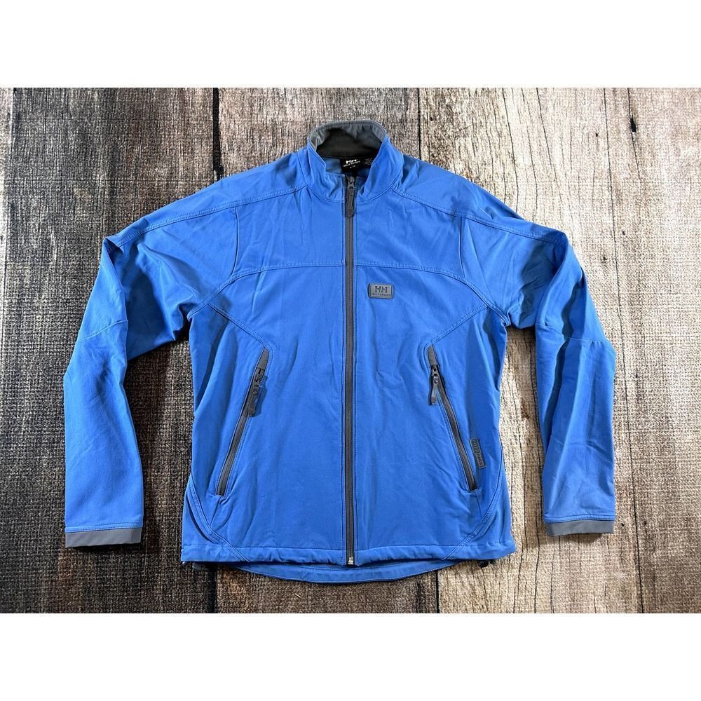 Helly Hansen Interface Dry Windbreaker Jacket Mens Medium Blue
